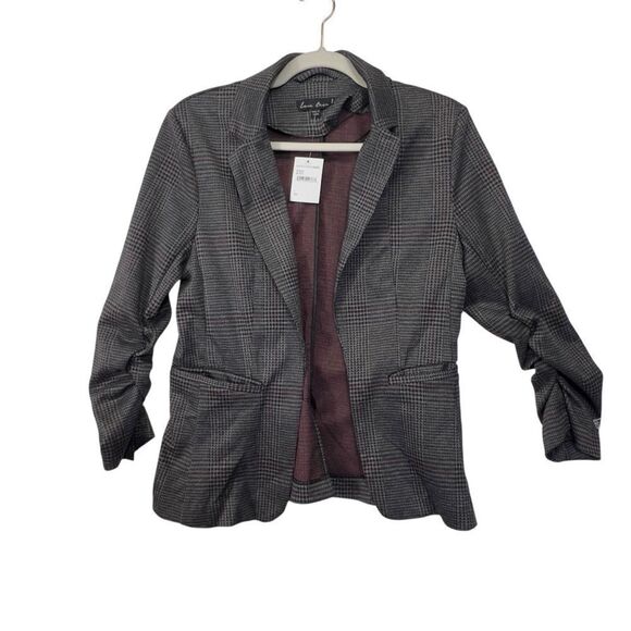 Nwt Nordstrom Love Tree houndstooth Blazer large - Picture 1 of 12